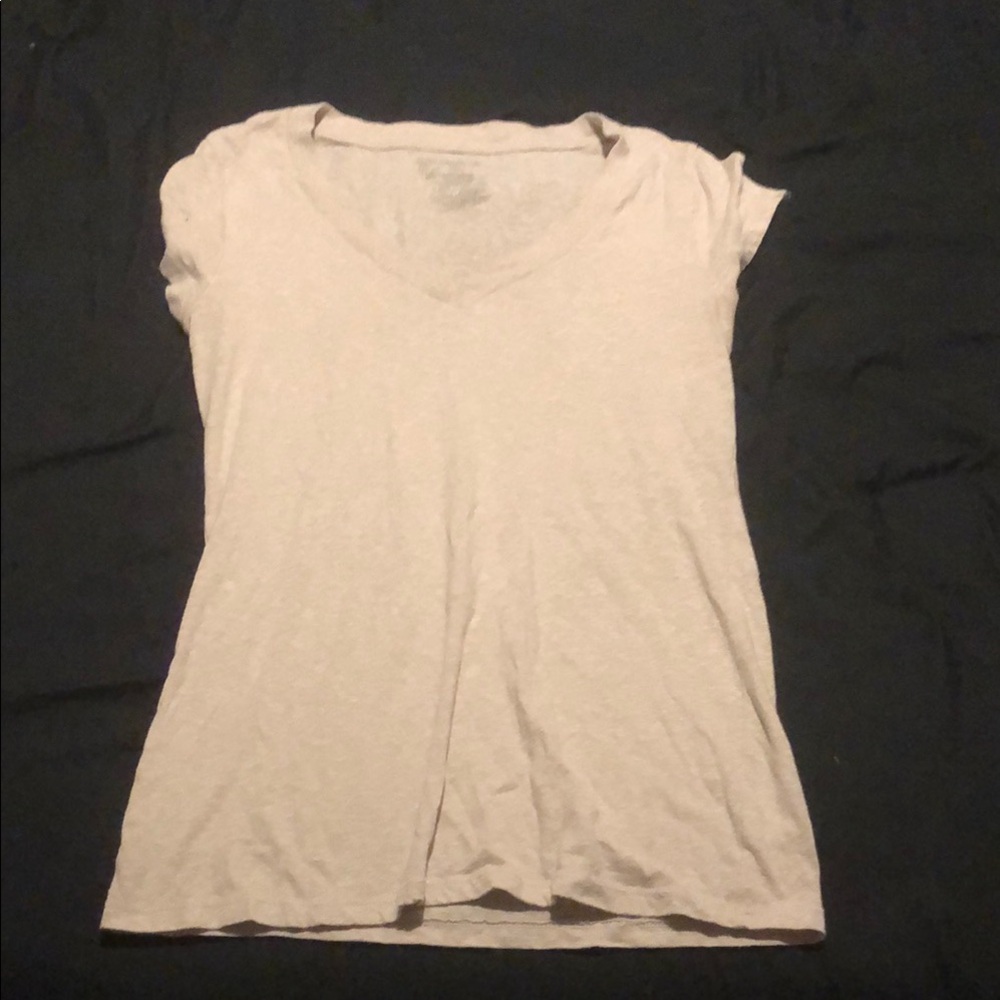 No Boundaries Cream Fitted Cap Sleeve Tee